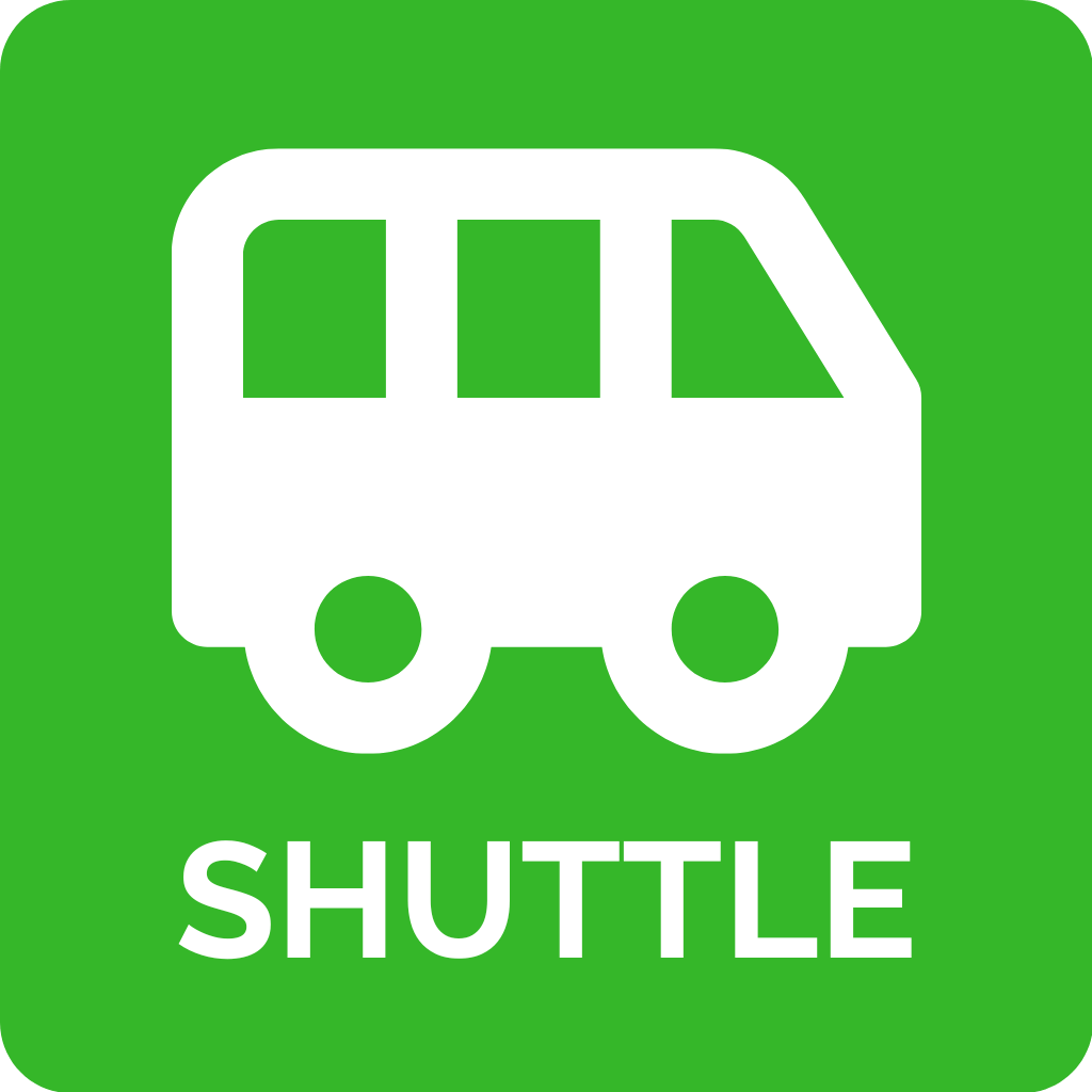 SHUTTLE passenger transport management app logo