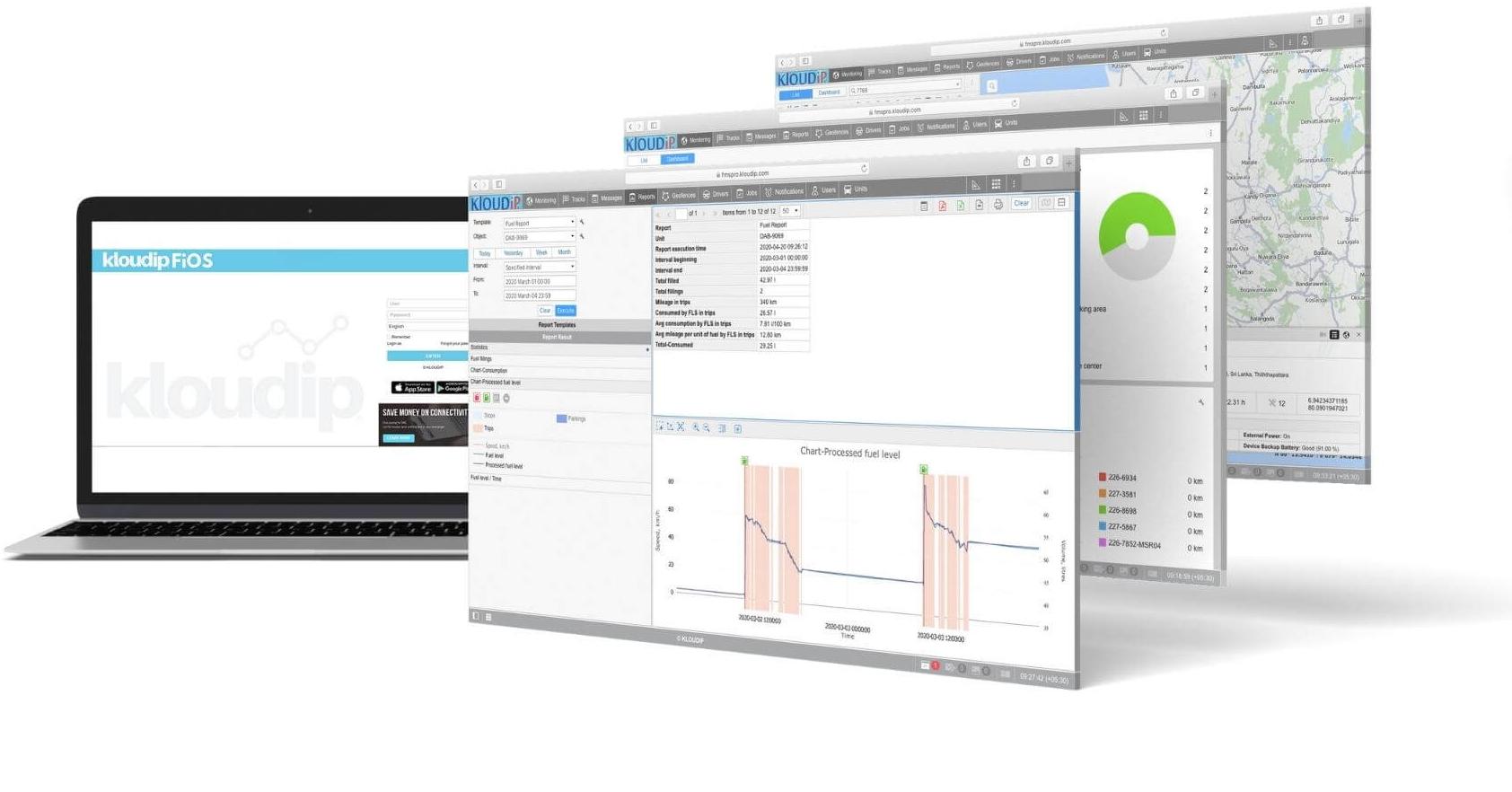 Advanced fleet management system features