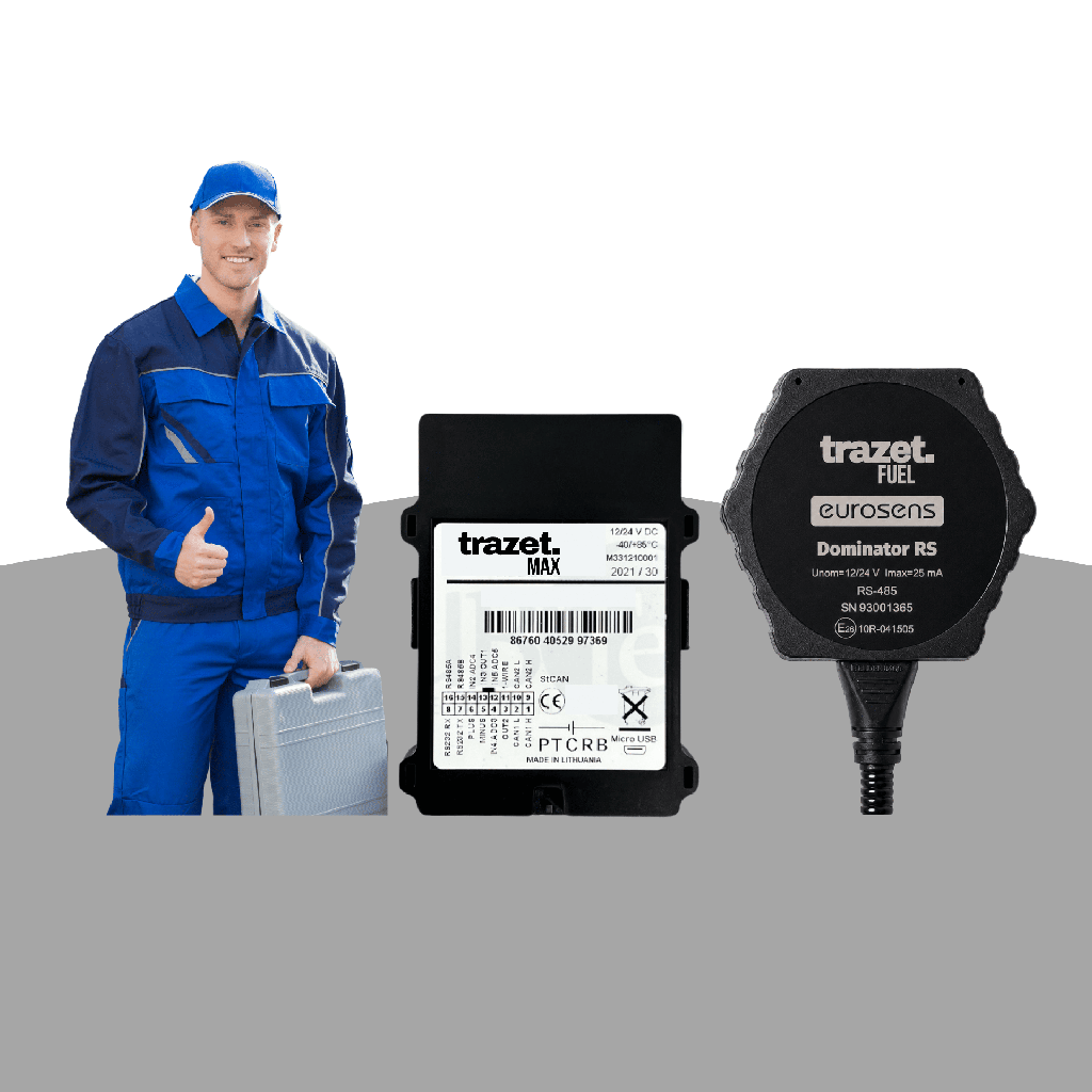 GPS + Capacitive Fuel Sensor + Installation for Sri Lanka
