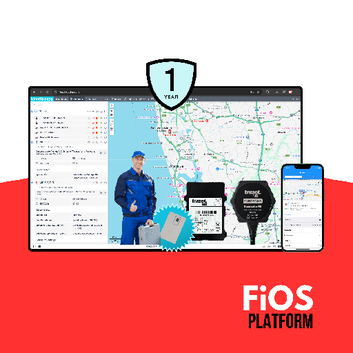 FiOS Platform & Managed IoT Connectivity for 1 year + GPS + Fuel Sensor + Installation for Sri Lanka