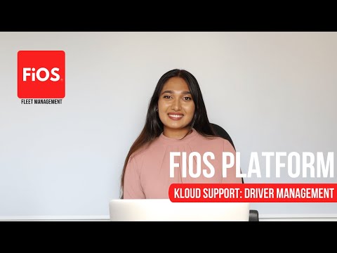 FiOS Drivers: How to create drivers and assign them to vehicles?